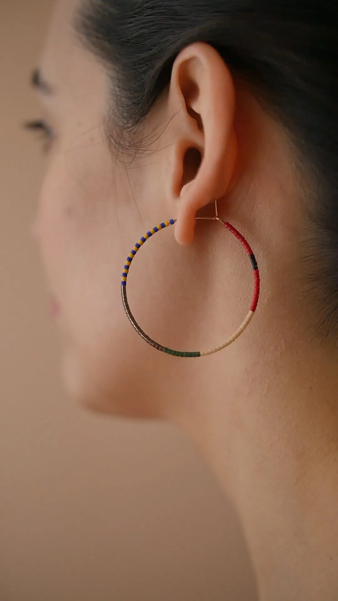 Lovedeep - 1.25" & 1.75" 14 KT Gold Hoops sold by Daldanea product image thumbnail 3