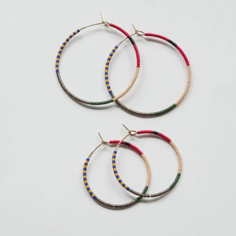 Lovedeep - 1.25" & 1.75" 14 KT Gold Hoops sold by Daldanea