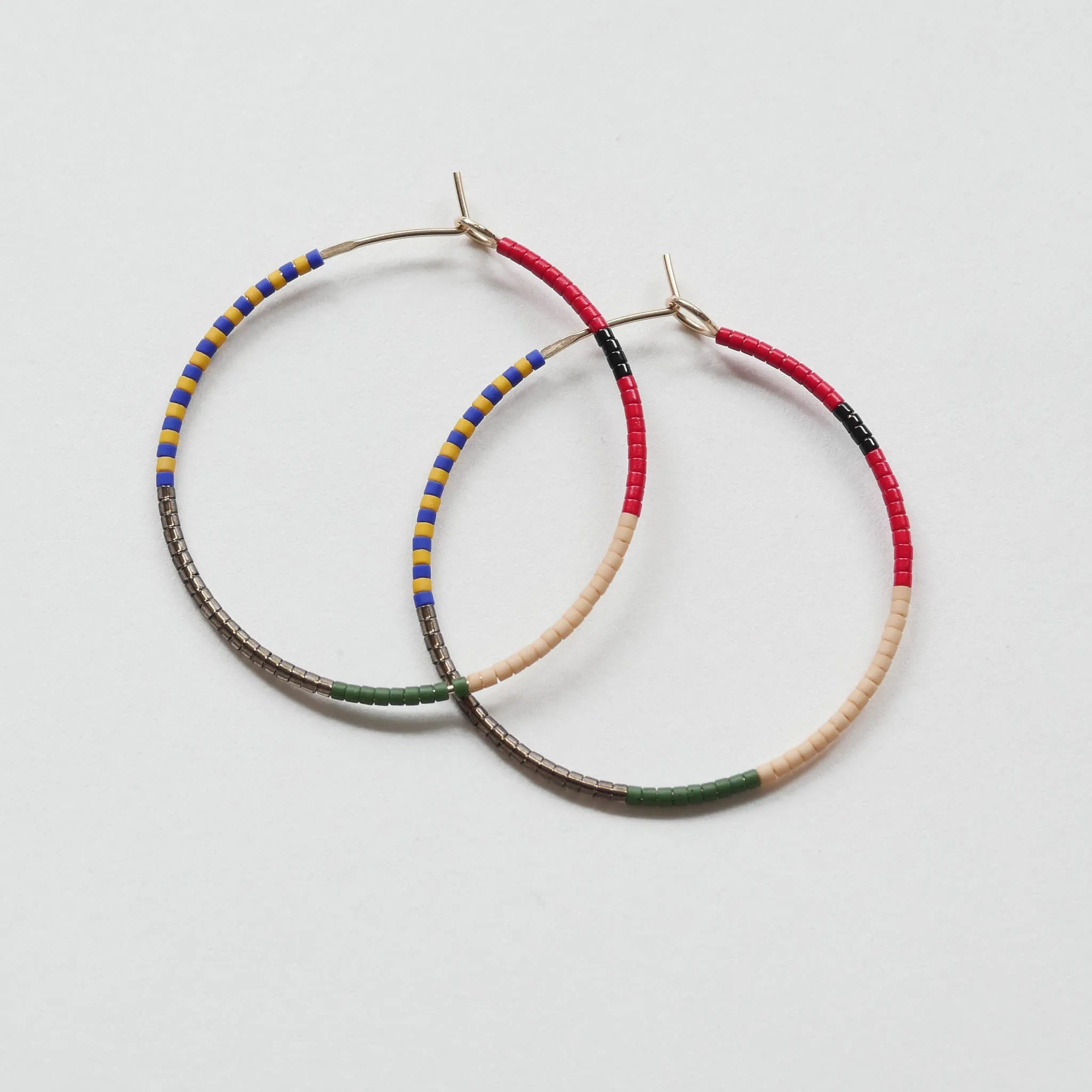 Lovedeep - 1.25" & 1.75" 14 KT Gold Hoops sold by Daldanea product image thumbnail 4