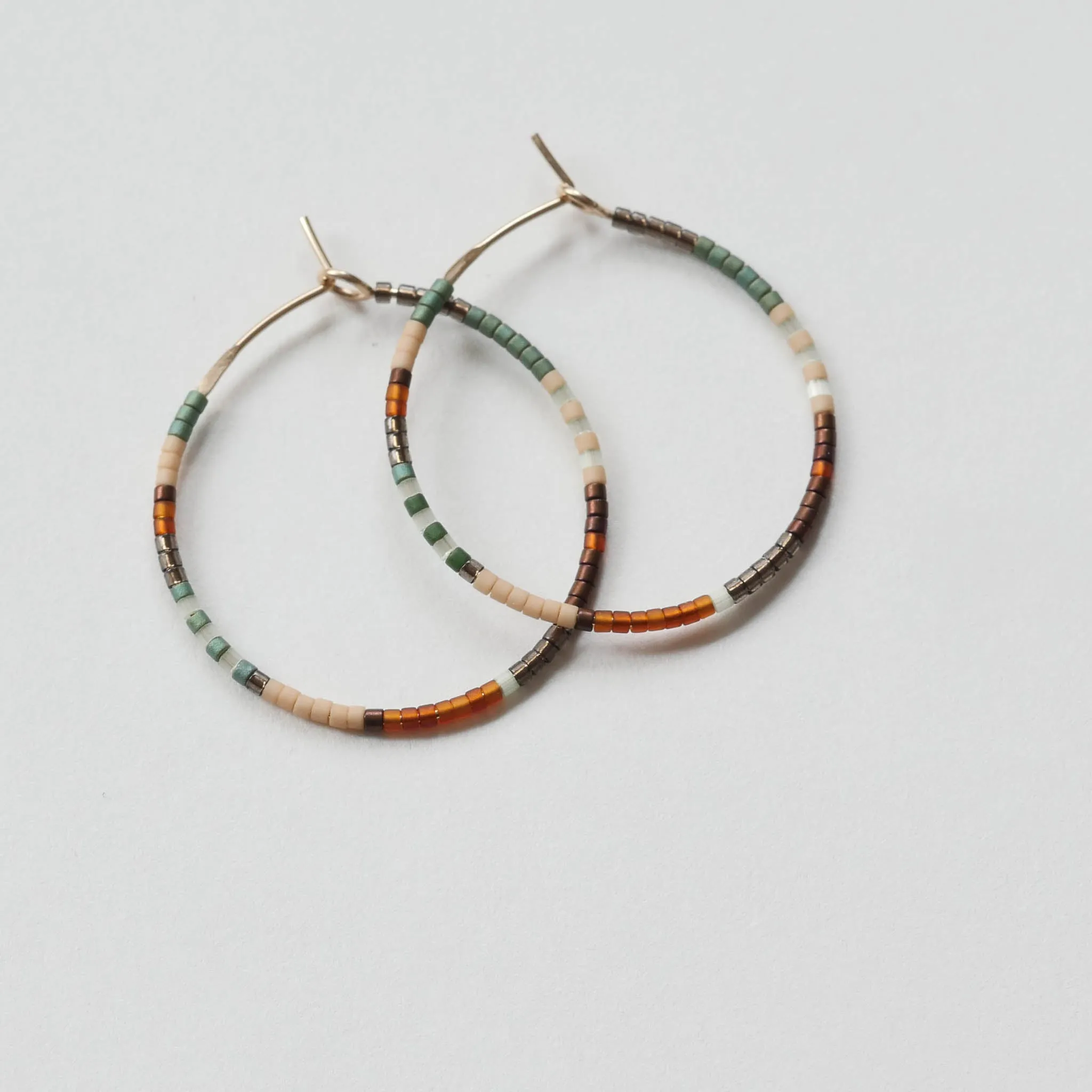 Eanna - 1.25" & 1.75" 14 KT Gold Hoops sold by Daldanea product image thumbnail 4