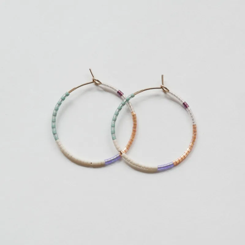 Pnina - 1.25" & 1.75" 14 KT Gold Hoops sold by Daldanea