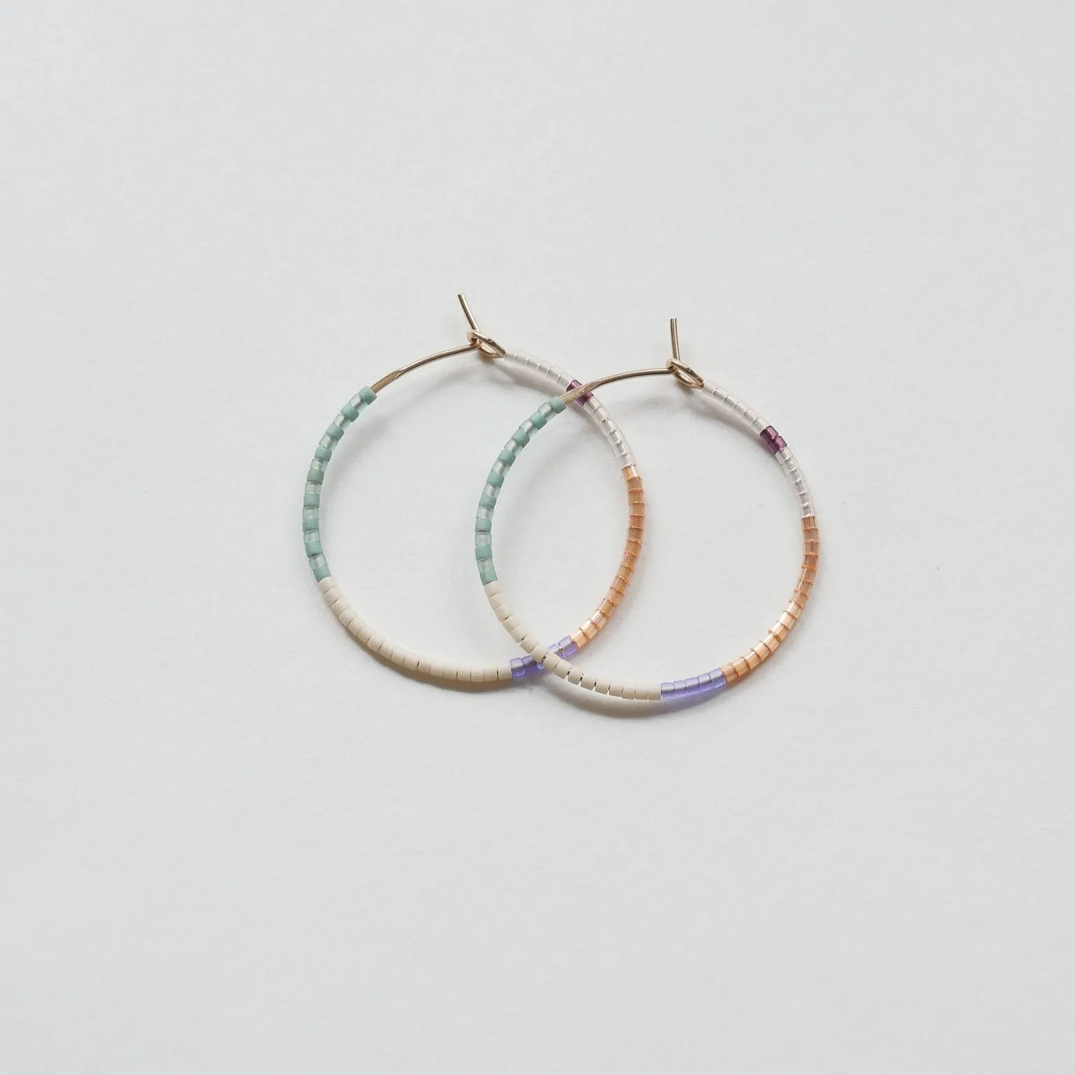 Pnina - 1.25" & 1.75" 14 KT Gold Hoops sold by Daldanea product image thumbnail 4