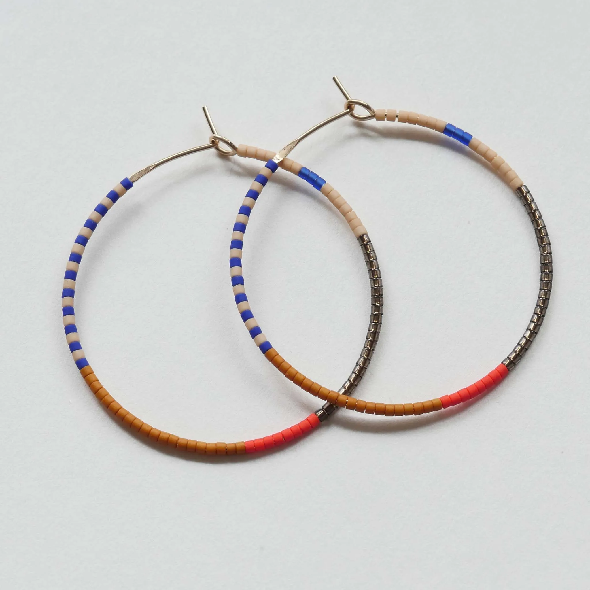Jaya - 1.25" & 1.75" 14 KT Gold Hoops sold by Daldanea product image thumbnail 4
