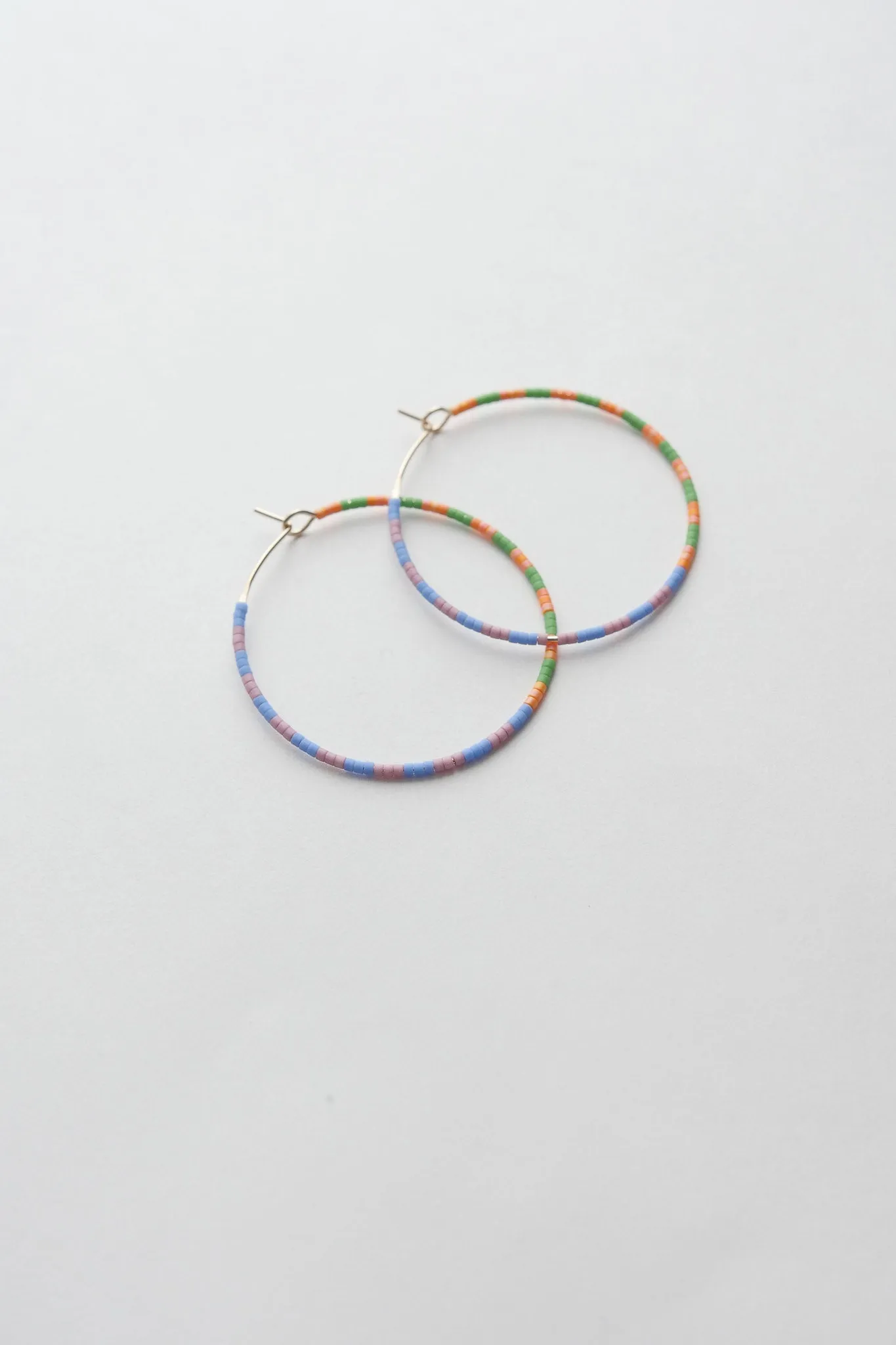 Mayla - 1.25" & 1.75" 14 KT Gold Hoops sold by Daldanea product image thumbnail 2