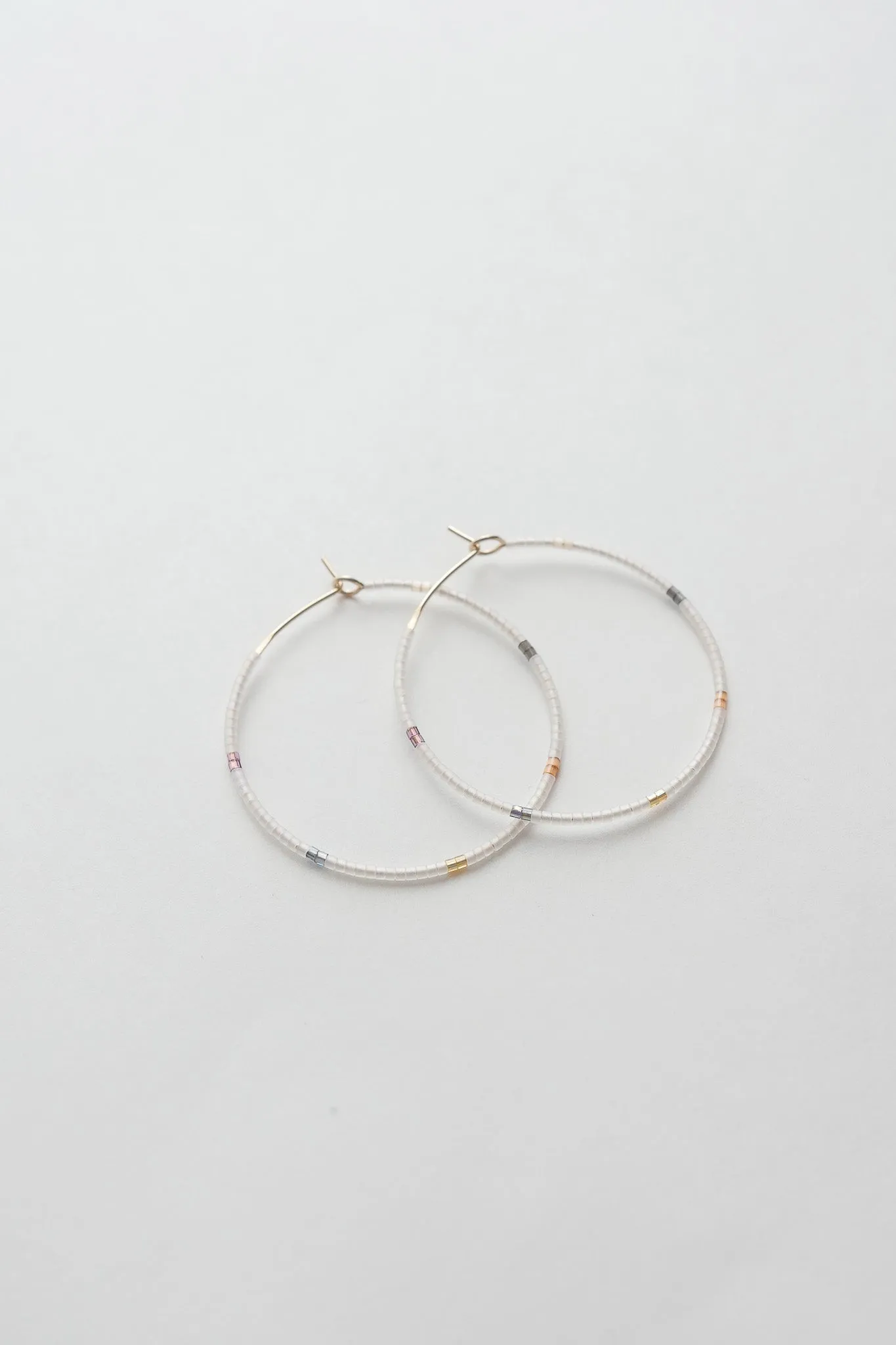 Semele - 1.25" & 1.75" 14 KT Gold Hoops sold by Daldanea product image thumbnail 2