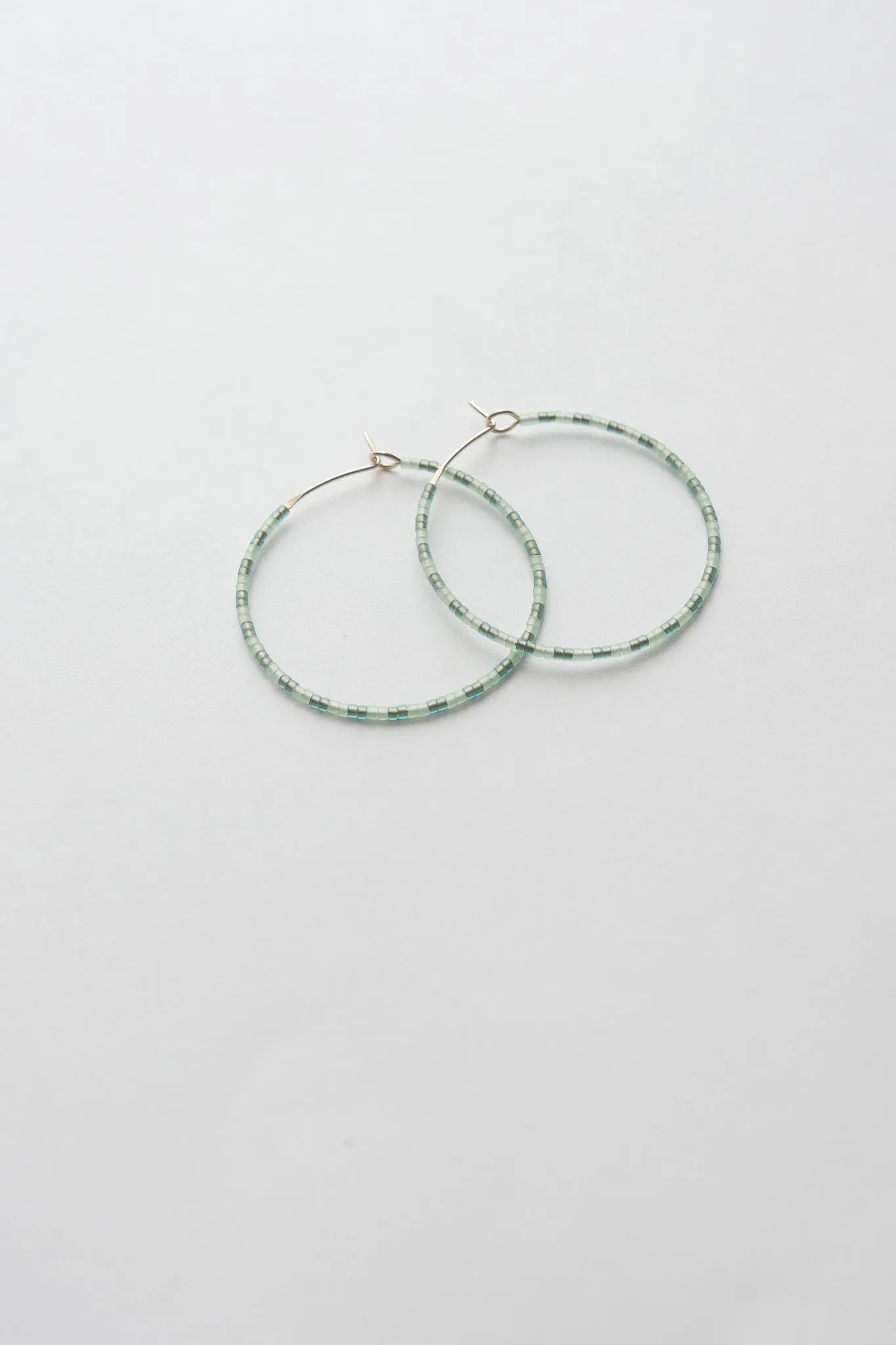 Lida - 1.25" & 1.75" 14 KT Gold Hoops sold by Daldanea product image thumbnail 2