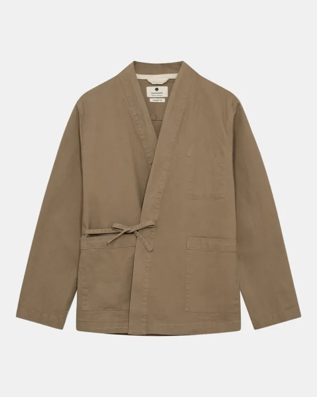 AKJESPER KIMONO OVERSHIRT - Incense sold by anerkjendt