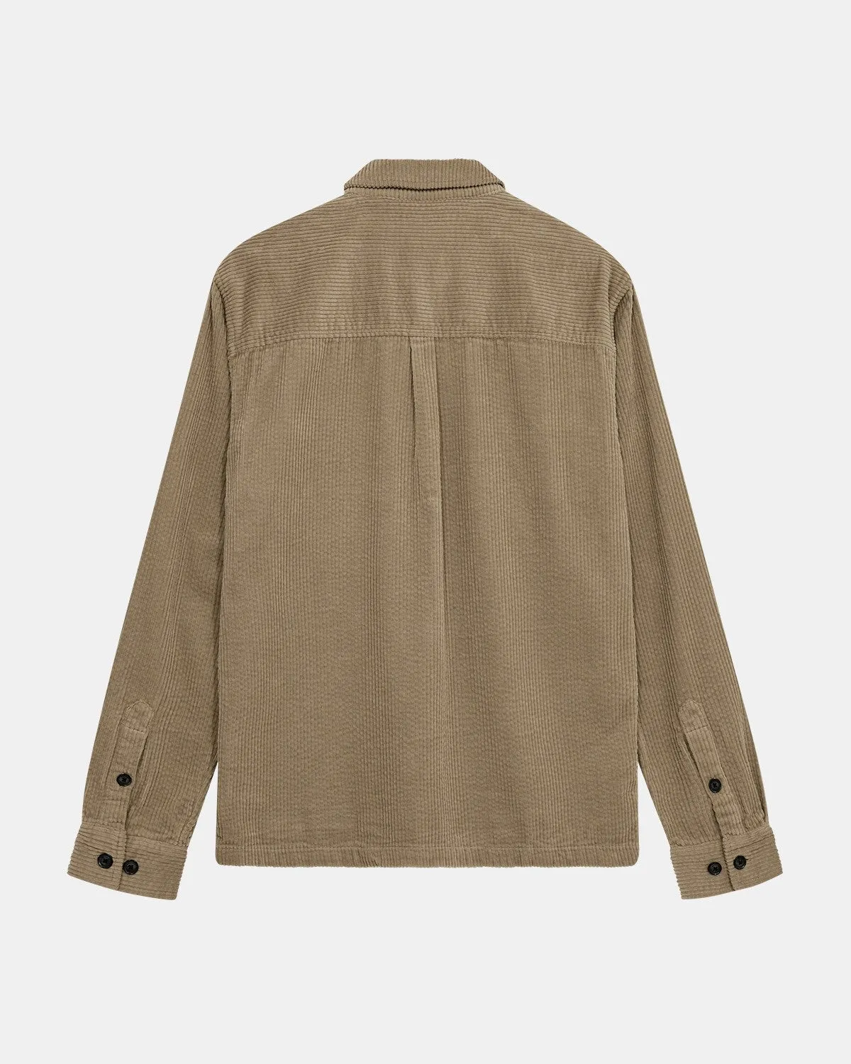 AKTHEO CORD L/S OVERSHIRT - Feather Gray sold by anerkjendt product image thumbnail 2