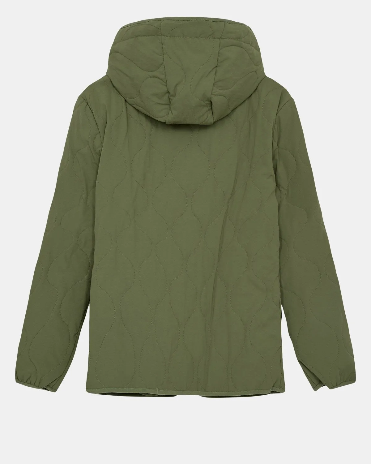 AKBOBBY SHORT PARKA - Olivine sold by anerkjendt product image thumbnail 2