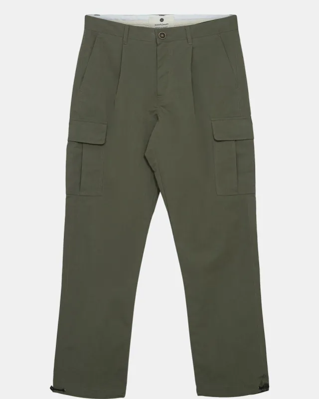 AKJAN CARGO TEC PANTS - Forest night sold by anerkjendt