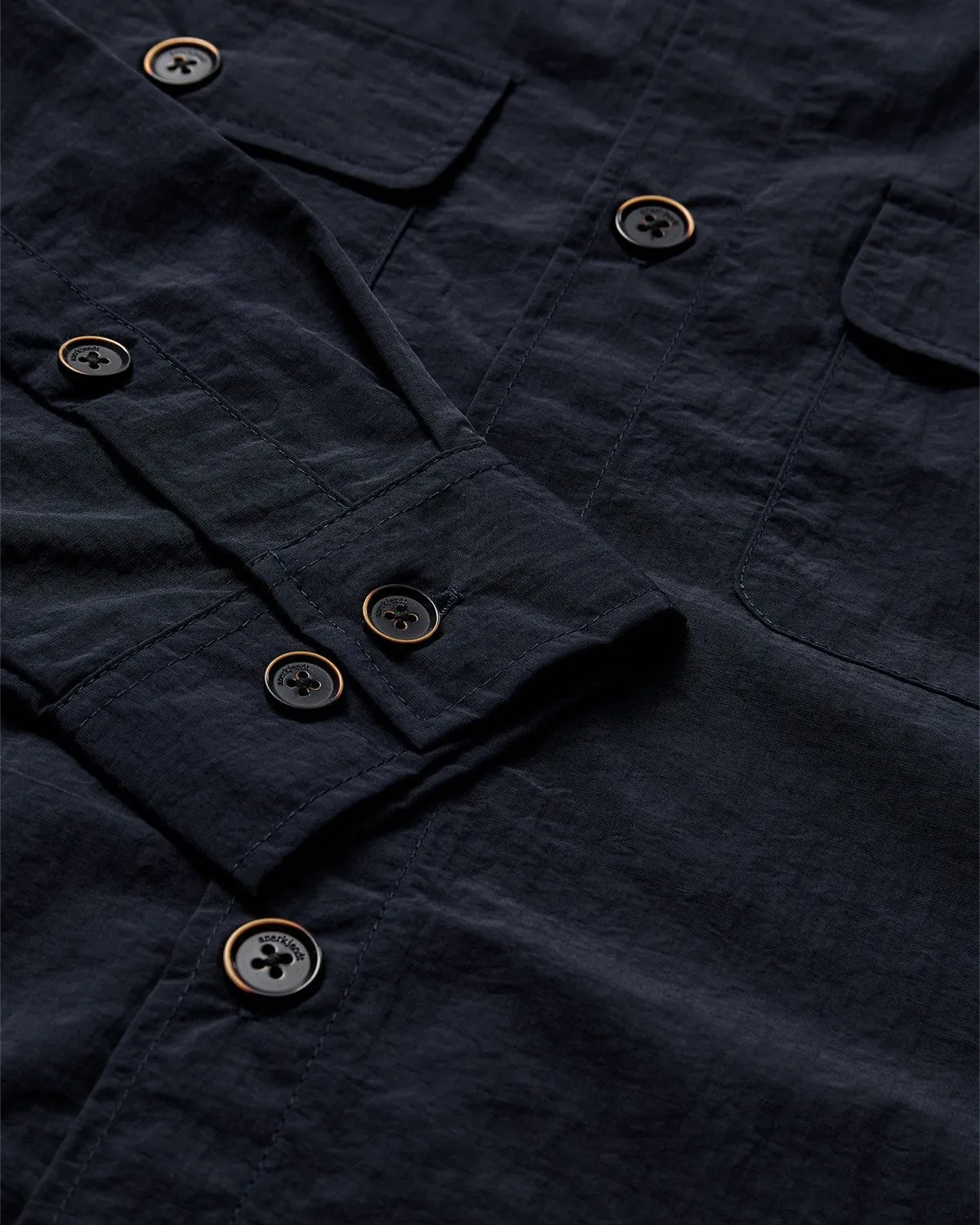 AKOSCAR NYLON OVERSHIRT - Sky Captain sold by anerkjendt product image thumbnail 3