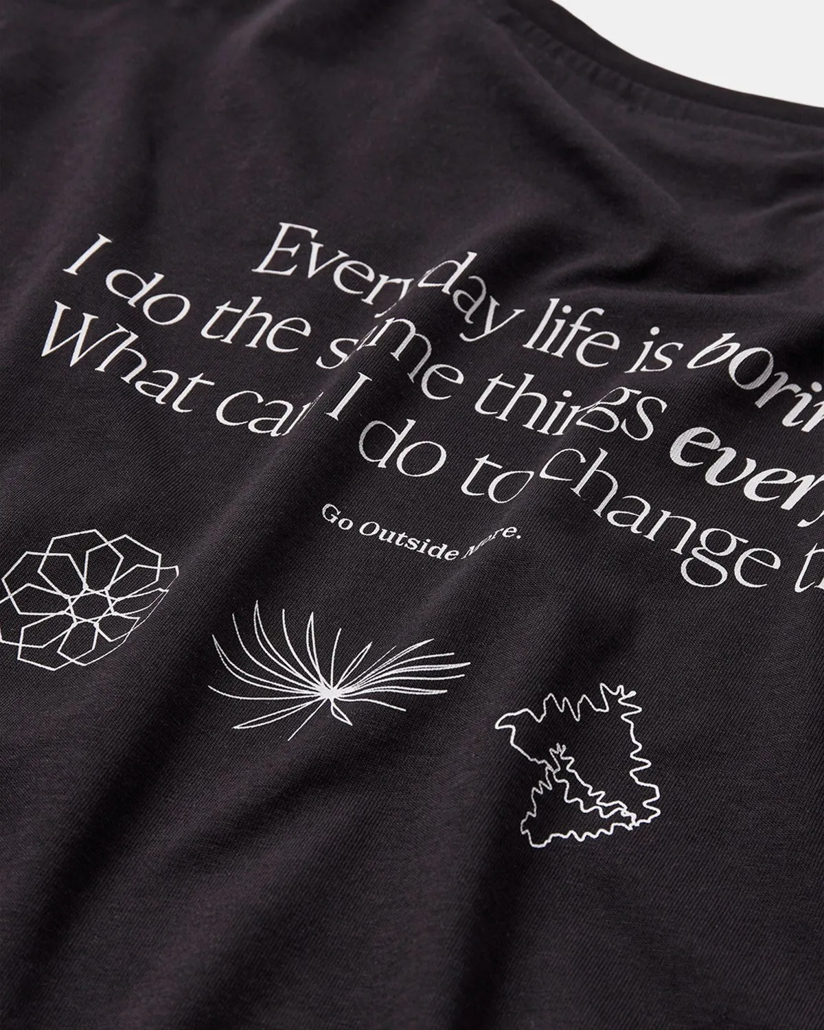 AKKIKKI S/S ANOTHER TEE - GOTS - Caviar sold by anerkjendt product image thumbnail 4