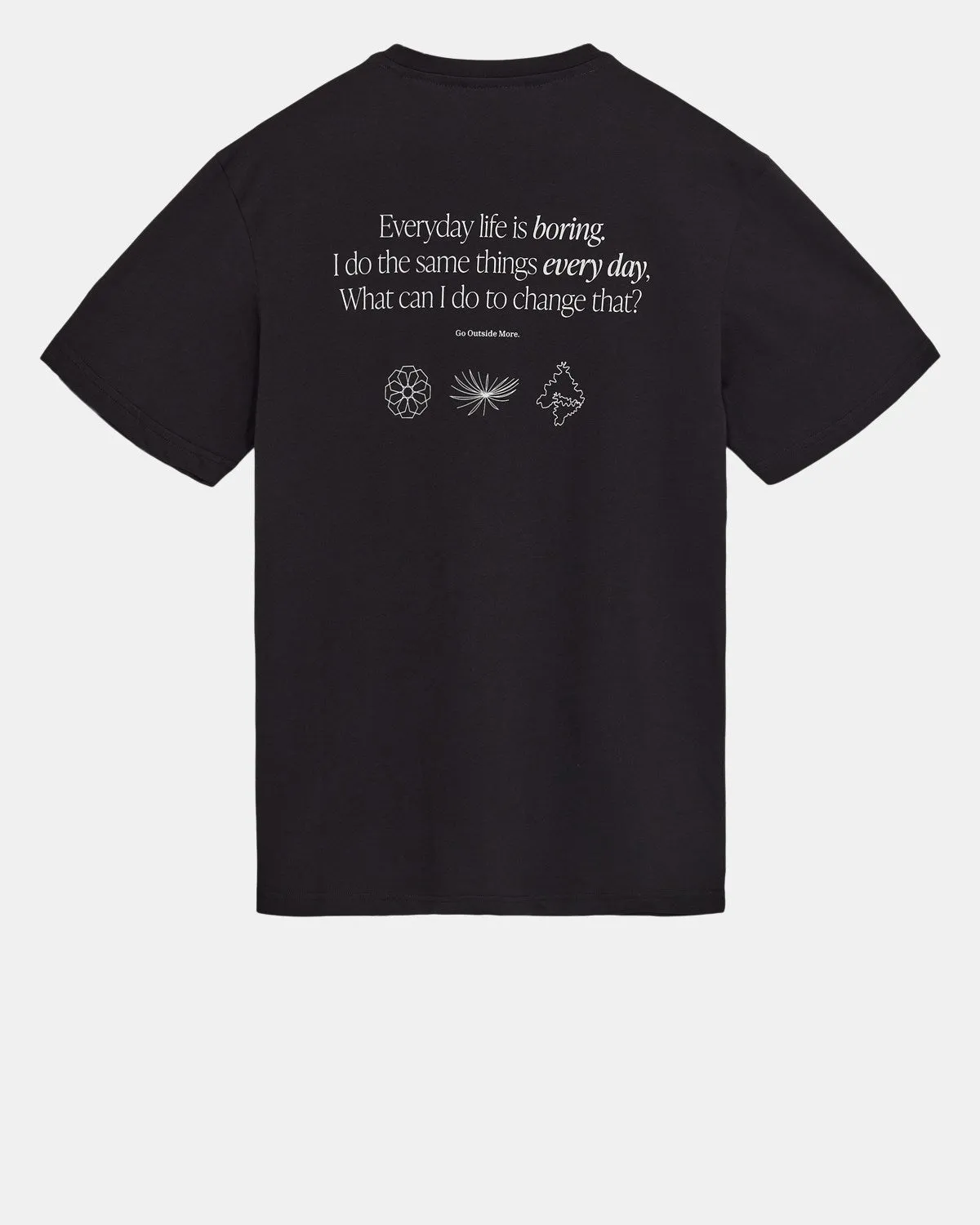 AKKIKKI S/S ANOTHER TEE - GOTS - Caviar sold by anerkjendt product image thumbnail 2