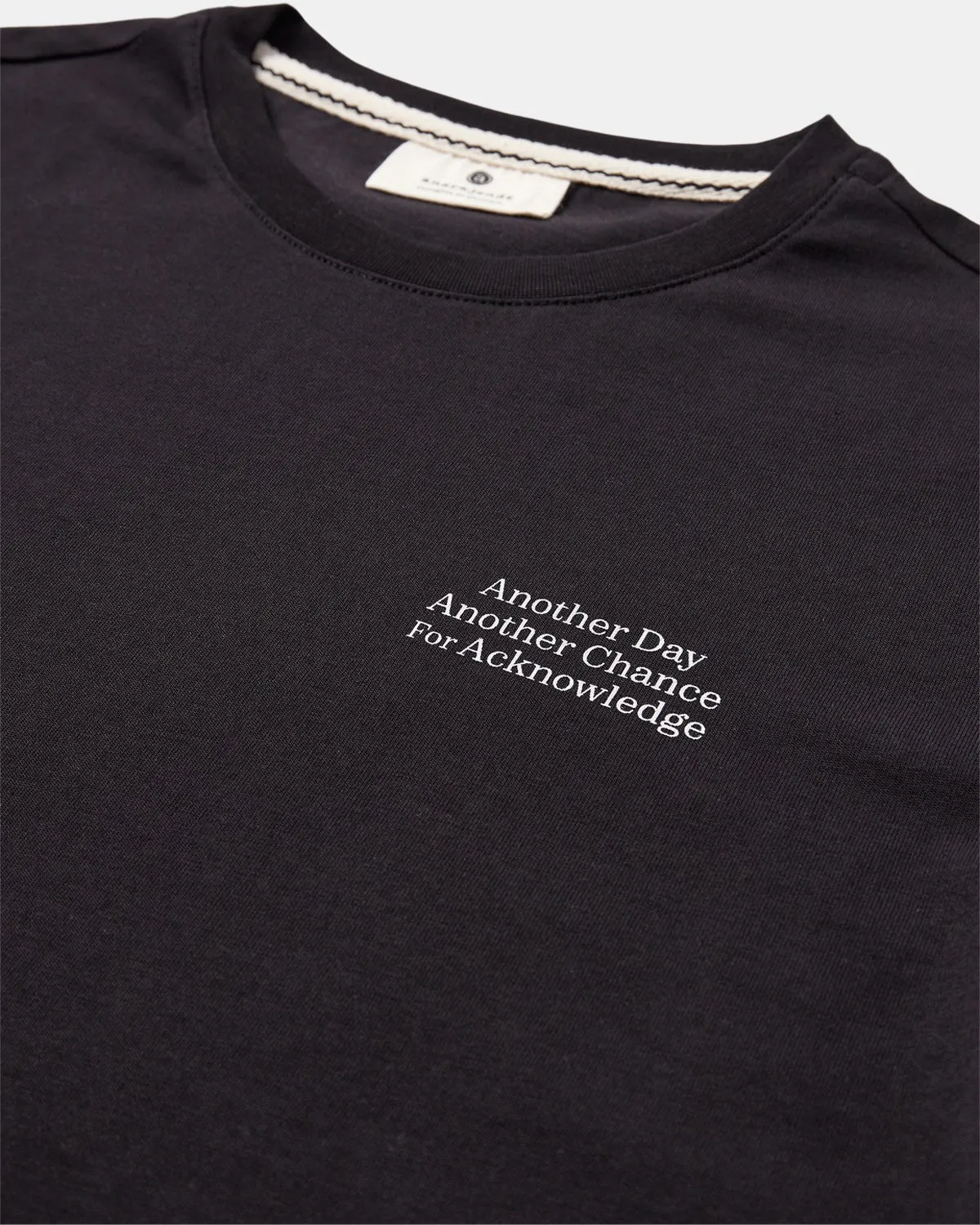 AKKIKKI S/S ANOTHER TEE - GOTS - Caviar sold by anerkjendt product image thumbnail 3