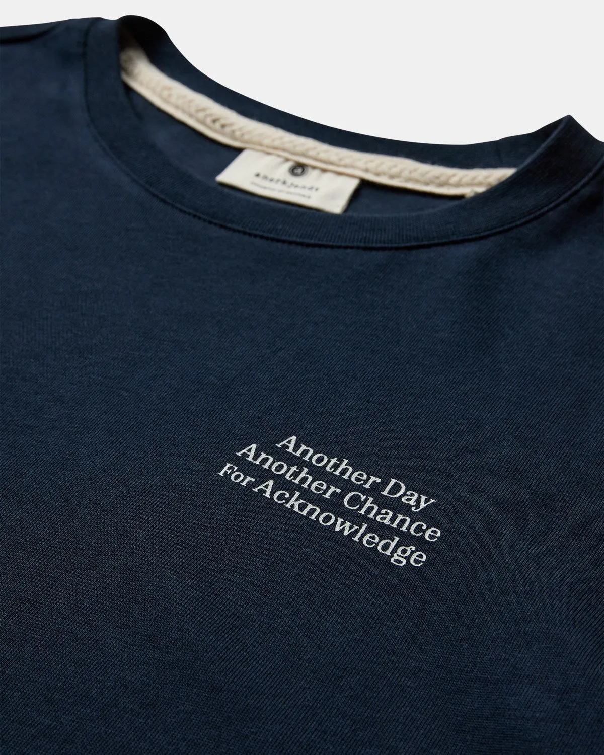 AKKIKKI S/S ANOTHER TEE - GOTS - Sky Captain sold by anerkjendt product image thumbnail 3