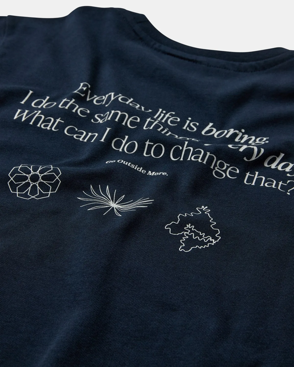 AKKIKKI S/S ANOTHER TEE - GOTS - Sky Captain sold by anerkjendt product image thumbnail 4