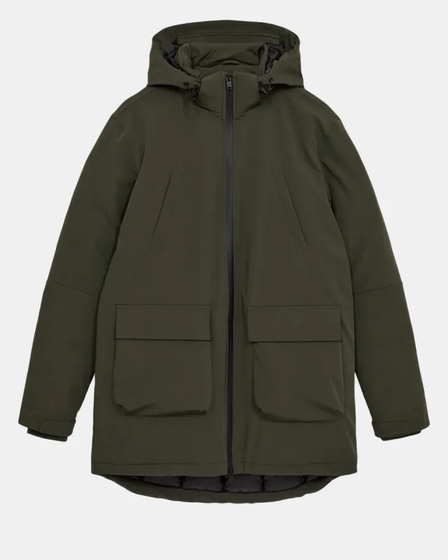 AKBRUCE PARKA - Forest night sold by anerkjendt