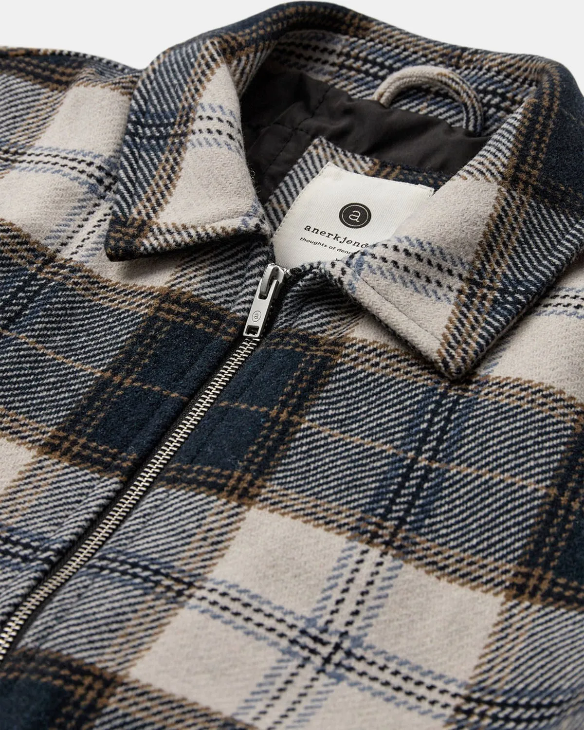 AKBRUCE WOOL JKT - Pearl Blue sold by anerkjendt product image thumbnail 3