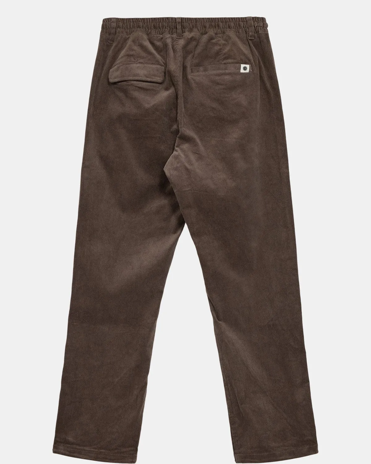 AKJAN ELASTIC CORD PANTS - Chocolate Brown sold by anerkjendt product image thumbnail 2