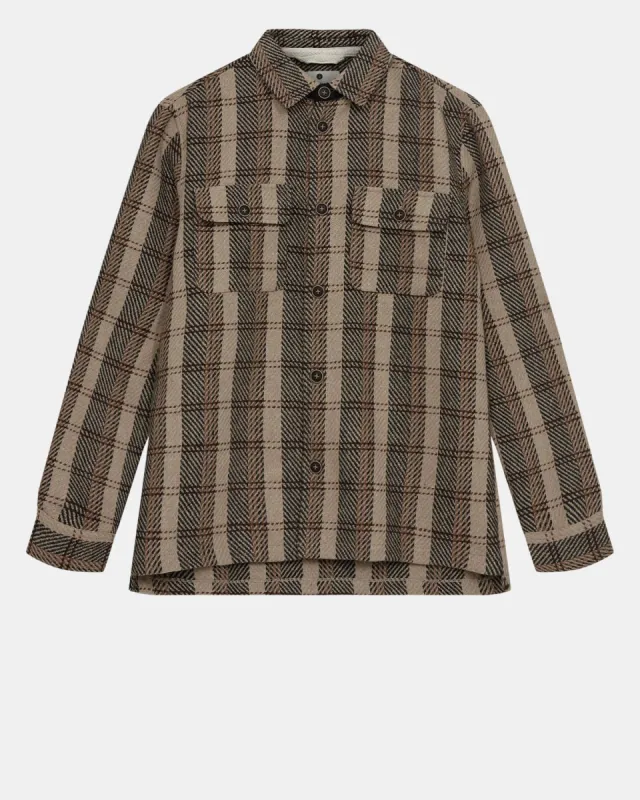 AKOSCAR CHECK OVERSHIRT - Incense sold by anerkjendt