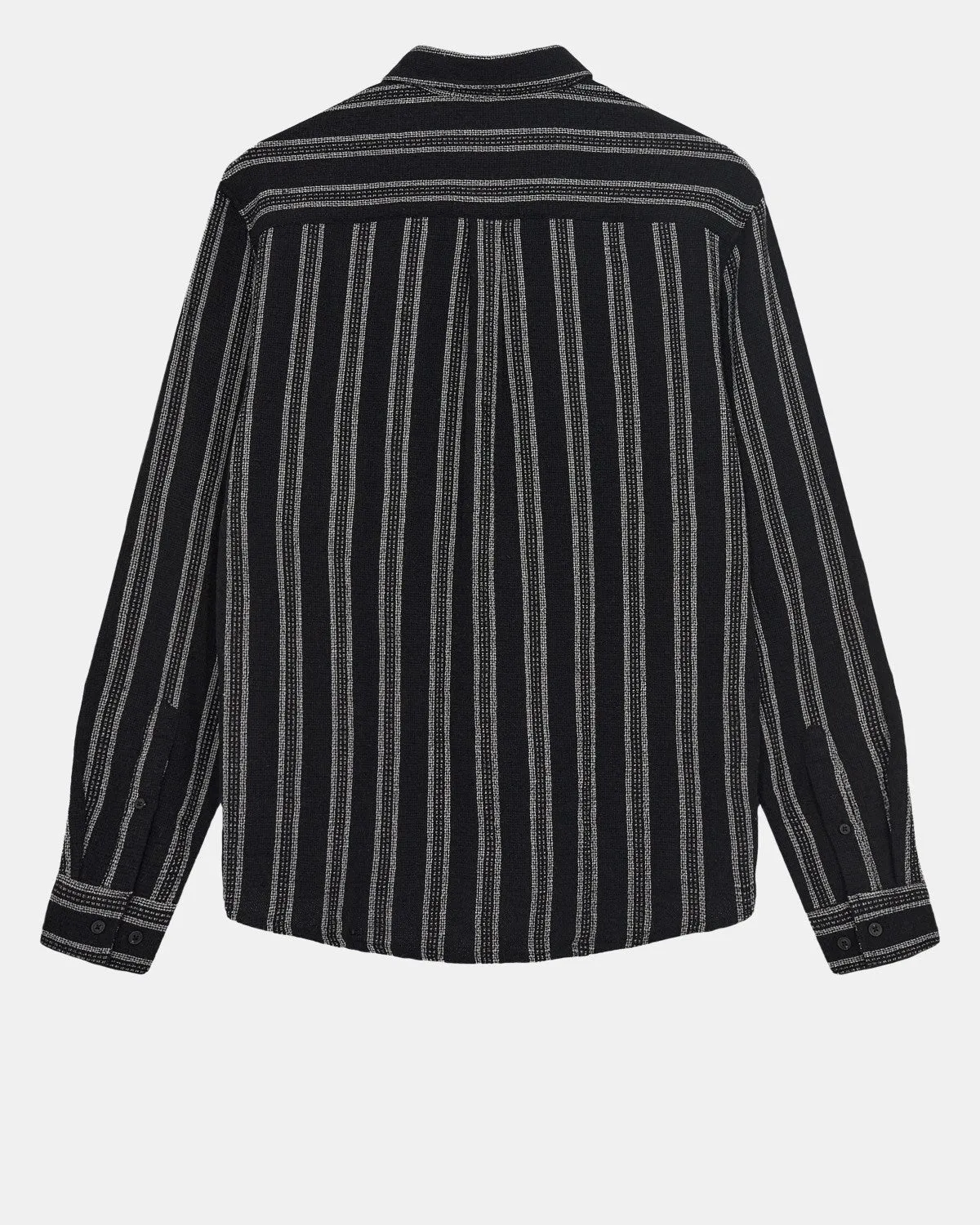 AKLEIF STRUCTURE SHIRT - Caviar sold by anerkjendt product image thumbnail 2