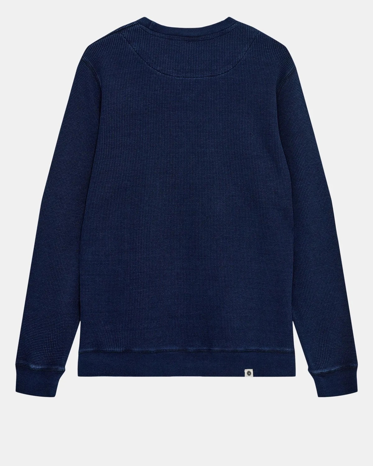 AKRUBEN INDIGO WAFFLE SWEAT - Sky Captain sold by anerkjendt product image thumbnail 2