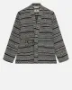 AKJESPER KIMONO OVERSHIRT - Caviar sold by anerkjendt