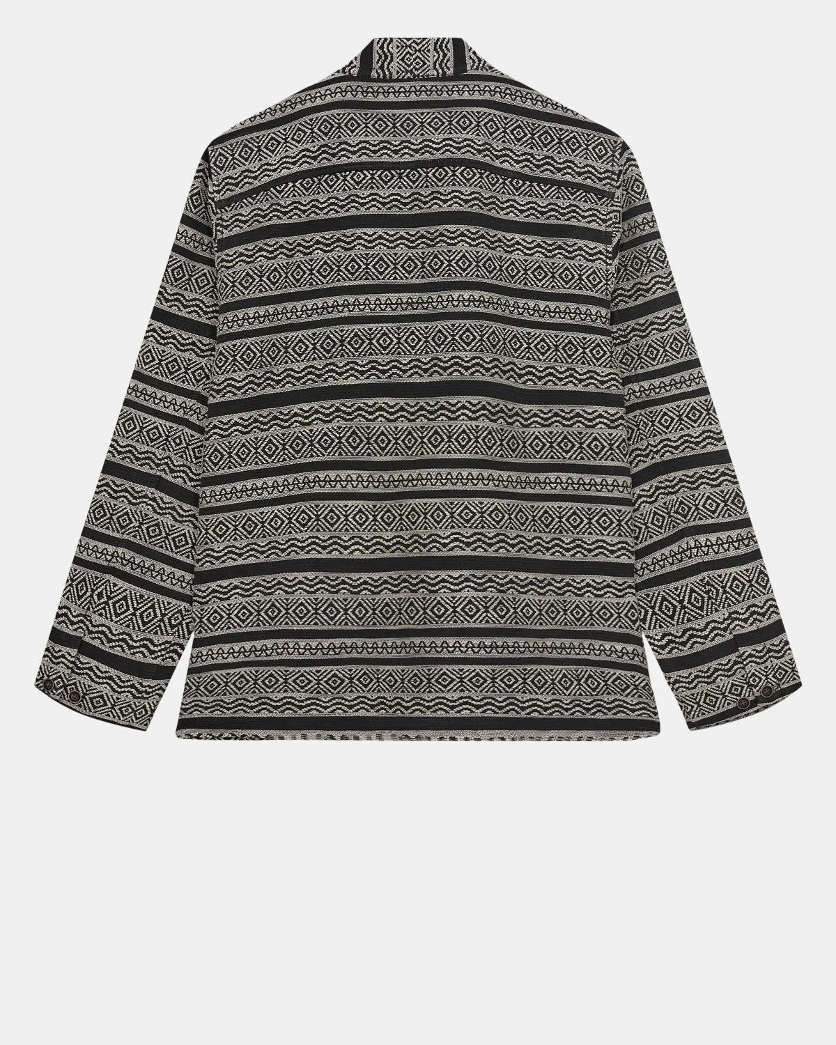 AKJESPER KIMONO OVERSHIRT - Caviar sold by anerkjendt product image thumbnail 2