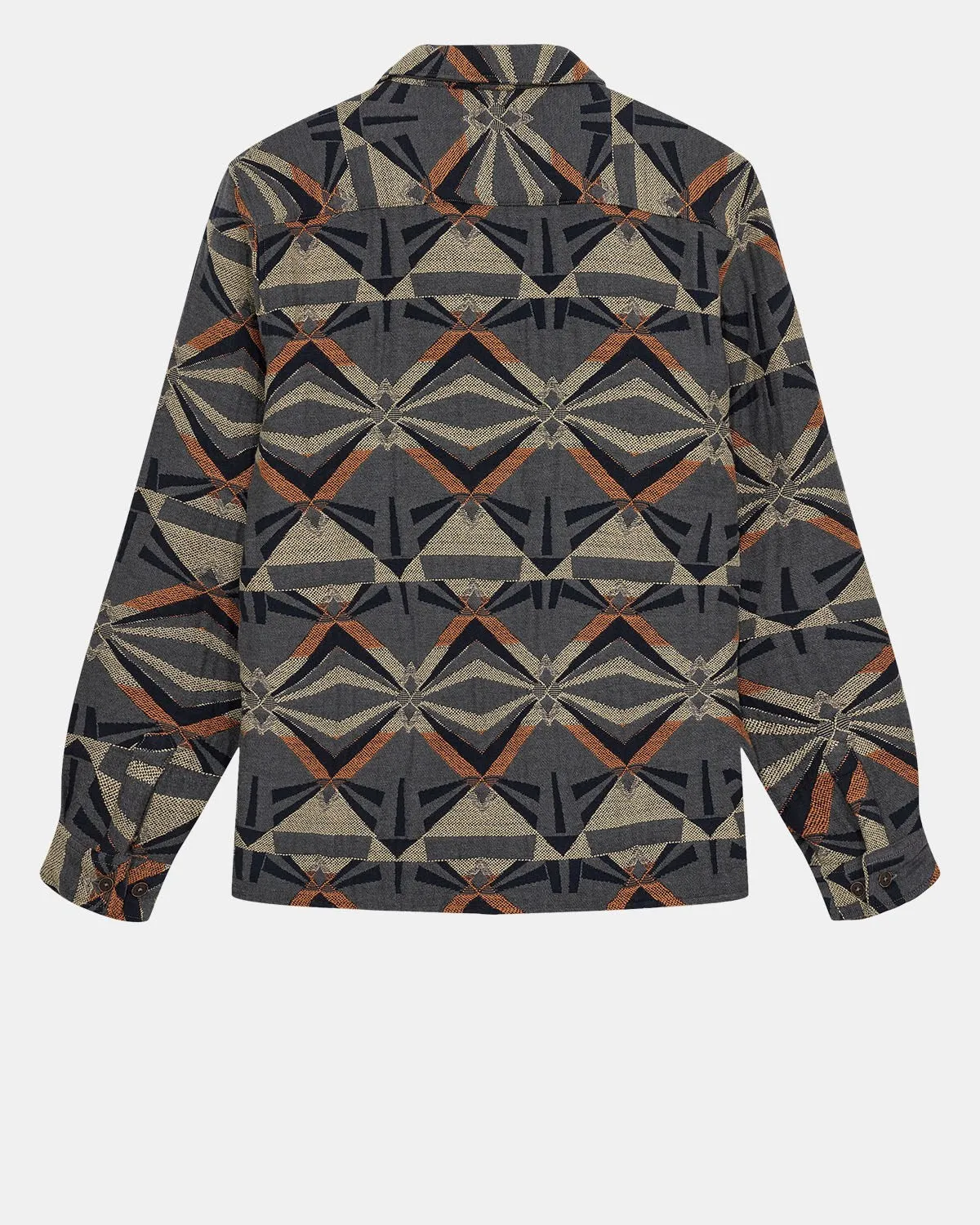 AKOSCAR PATTERN OVERSHIRT - Wood thrush sold by anerkjendt product image thumbnail 2