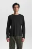 AKKIKKI L/S WAFFLE TEE - Caviar sold by anerkjendt