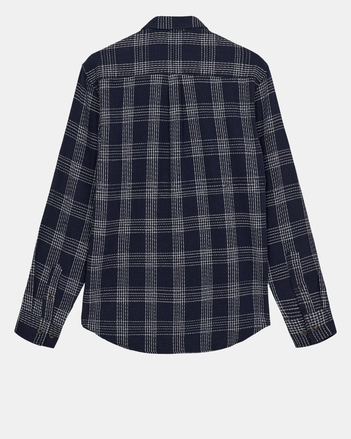 AKLOUIS STRUCTURE CHECK SHIRT - Sky Captain sold by anerkjendt product image thumbnail 2