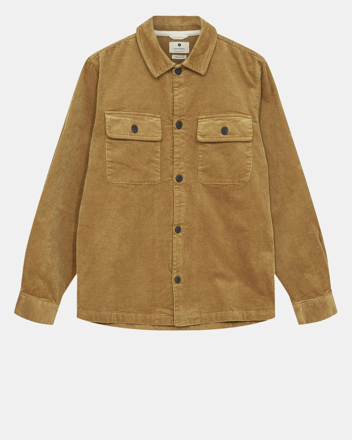 AKOSCAR CORD OVERSHIRT - Wood thrush sold by anerkjendt