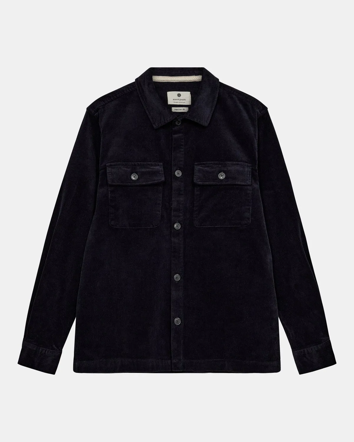AKOSCAR CORD OVERSHIRT - Sky Captain sold by anerkjendt