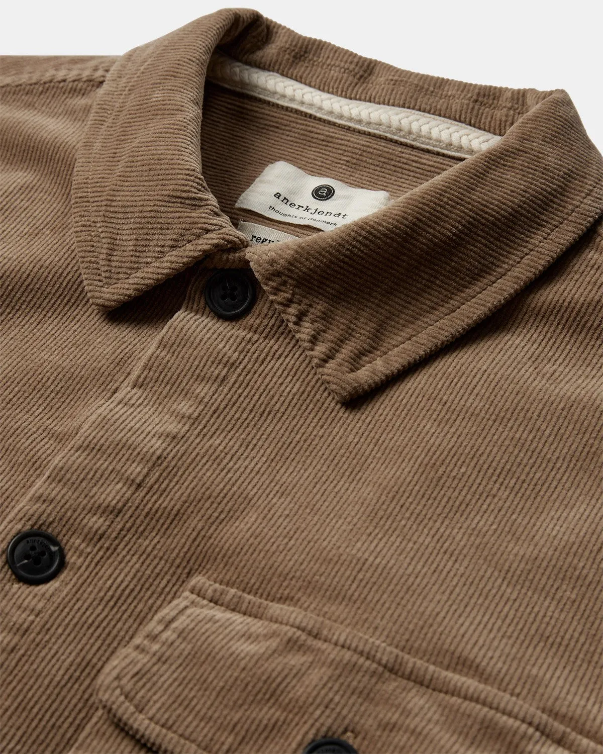 AKOSCAR CORD OVERSHIRT - Incense sold by anerkjendt product image thumbnail 3