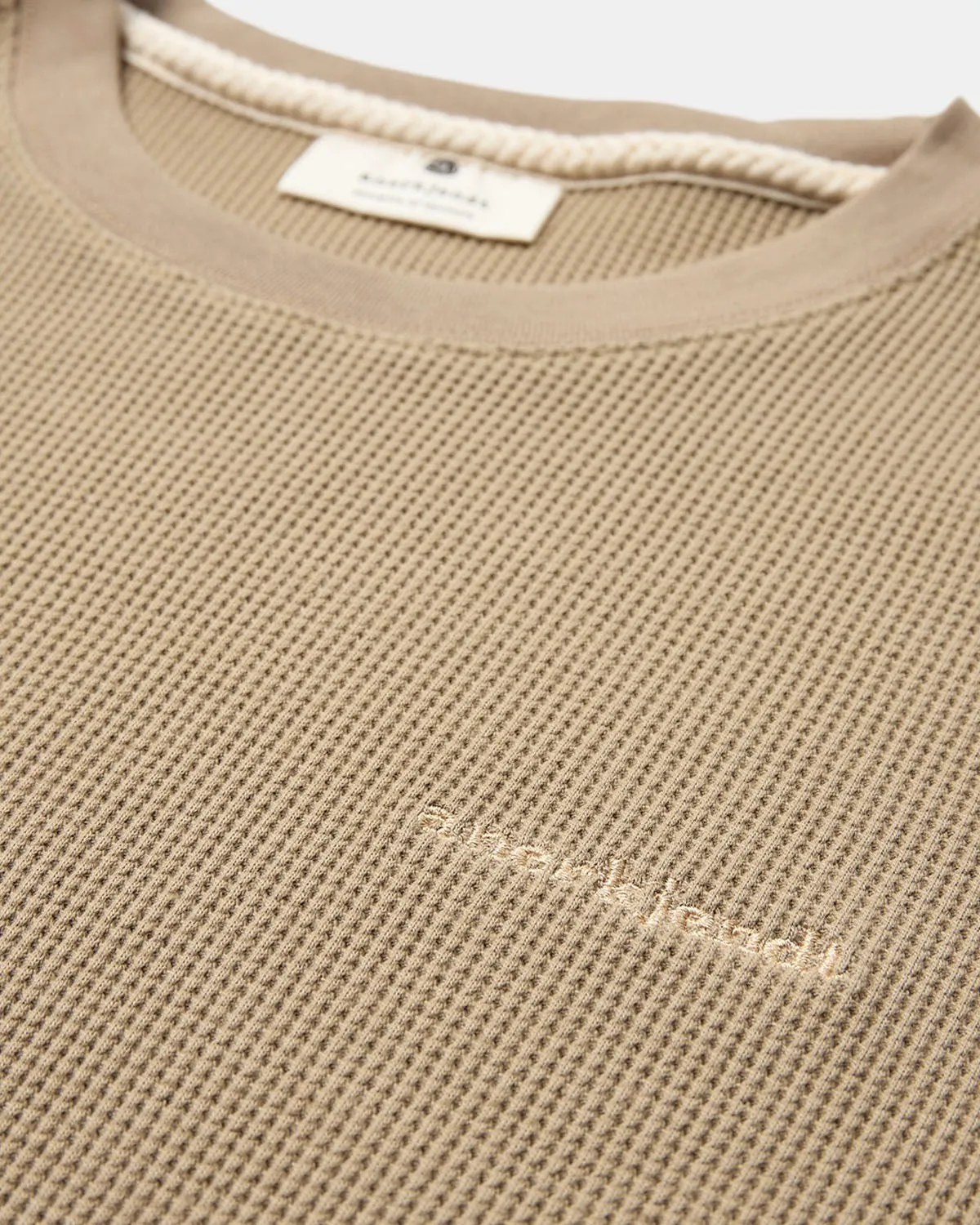 AKKIKKI S/S WAFFLE TEE - Incense sold by anerkjendt product image thumbnail 3