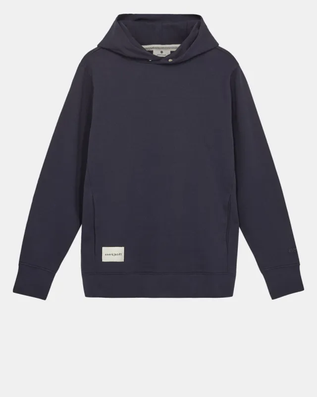 AKMELVIN HOODIE NOOS - GOTS - Sky Captain sold by anerkjendt