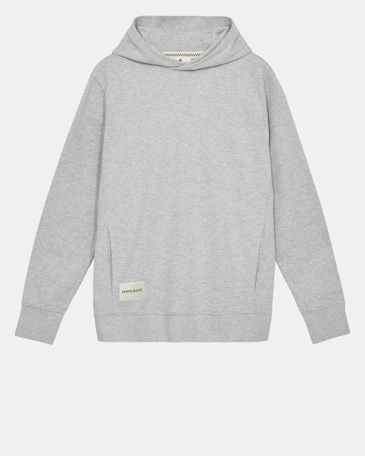 AKMELVIN HOODIE NOOS - GOTS - Light grey mel sold by anerkjendt