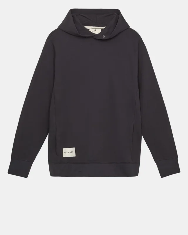 AKMELVIN HOODIE NOOS - GOTS - Caviar sold by anerkjendt