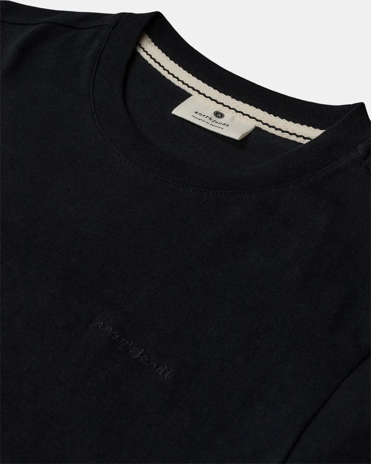 AKROD S/S TEE NOOS - GOTS - Caviar sold by anerkjendt product image thumbnail 3