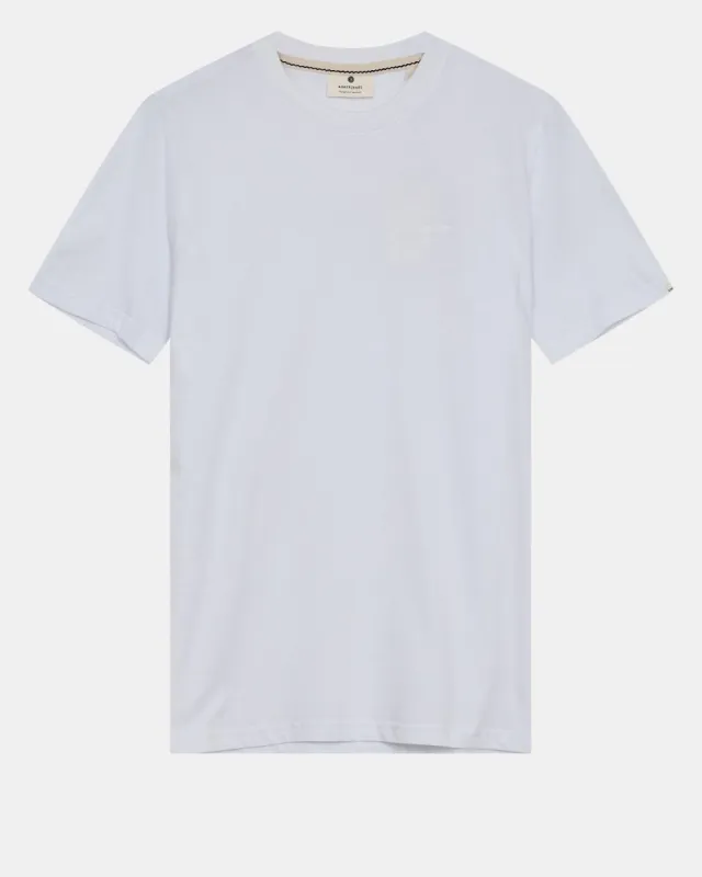 AKROD S/S TEE NOOS - GOTS - Bright White sold by anerkjendt