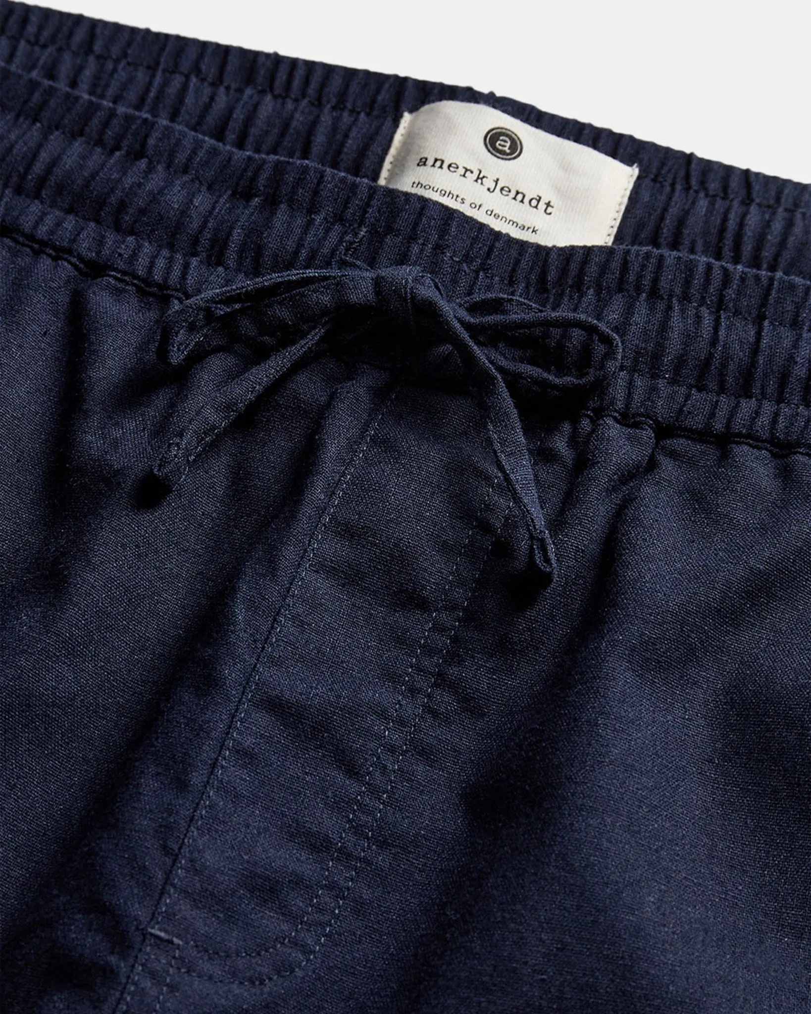AKLT JAMES COT/LINEN ELA SHORTS - Sky Captain sold by anerkjendt product image thumbnail 3