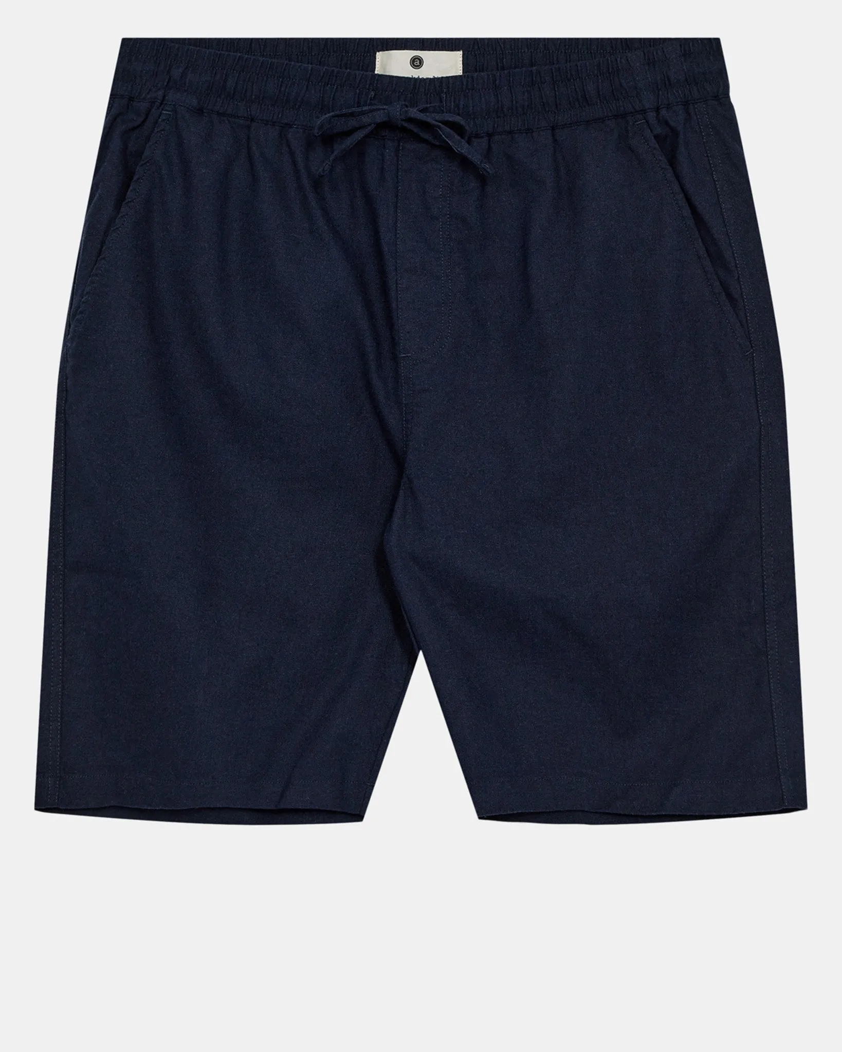 AKLT JAMES COT/LINEN ELA SHORTS - Sky Captain sold by anerkjendt