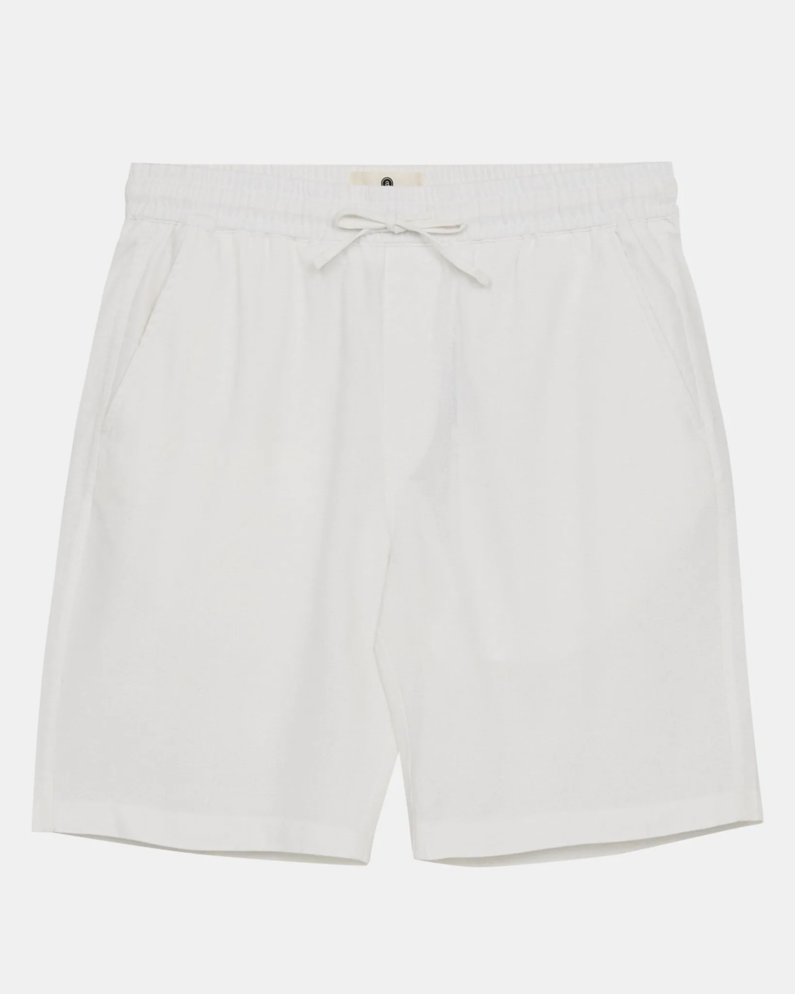 AKLT JAMES COT/LINEN ELA SHORTS - Tofu sold by anerkjendt