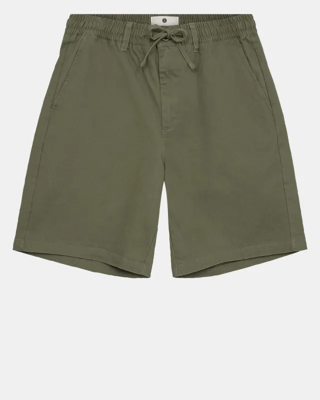 AKLT JAN COTTON ELA SHORTS - Olivine sold by anerkjendt