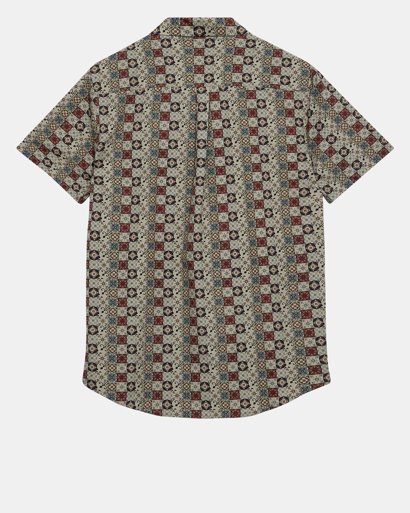 AKLEO S/S POPLIN AOP - Chocolate Brown sold by anerkjendt product image thumbnail 2