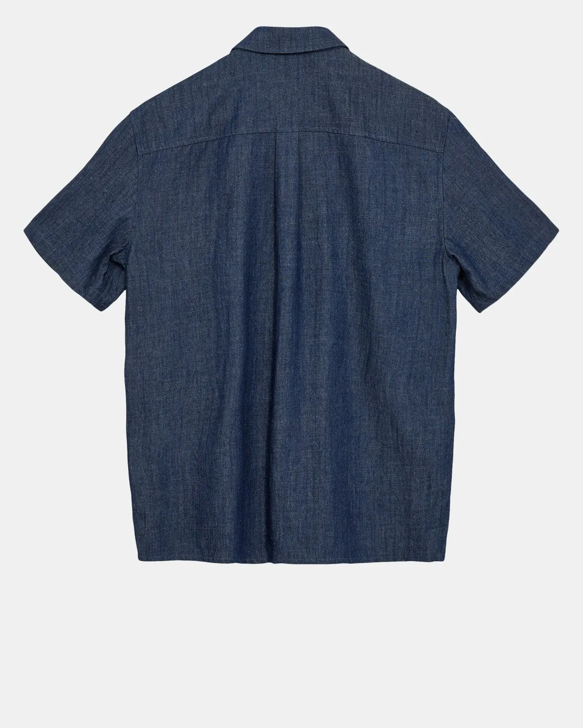 AKKURT S/S CHAMBRAY SHIRT - Sky Captain sold by anerkjendt product image thumbnail 2