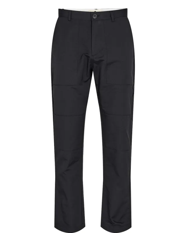AKJAN NYLON PANT - Caviar sold by anerkjendt
