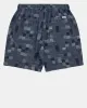 AKLT JAN DENIM PATCH SHORTS - Sky Captain sold by anerkjendt