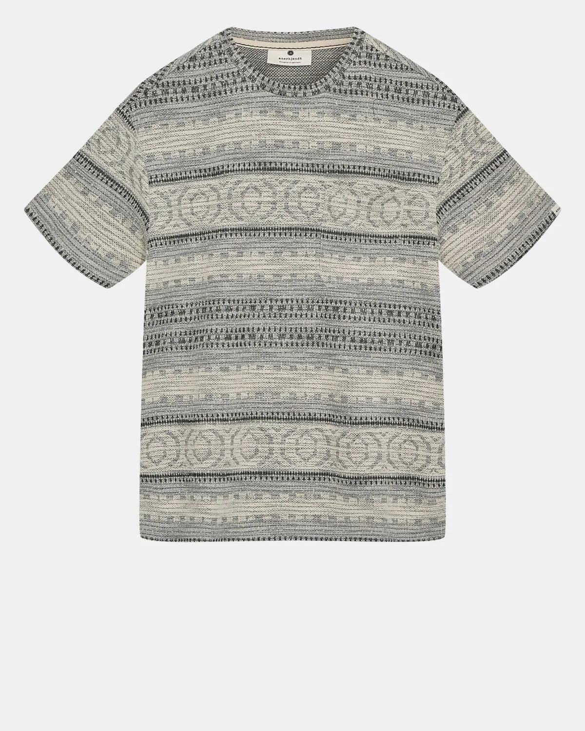 AKKIKKI S/S JACQ TEE - Tofu sold by anerkjendt