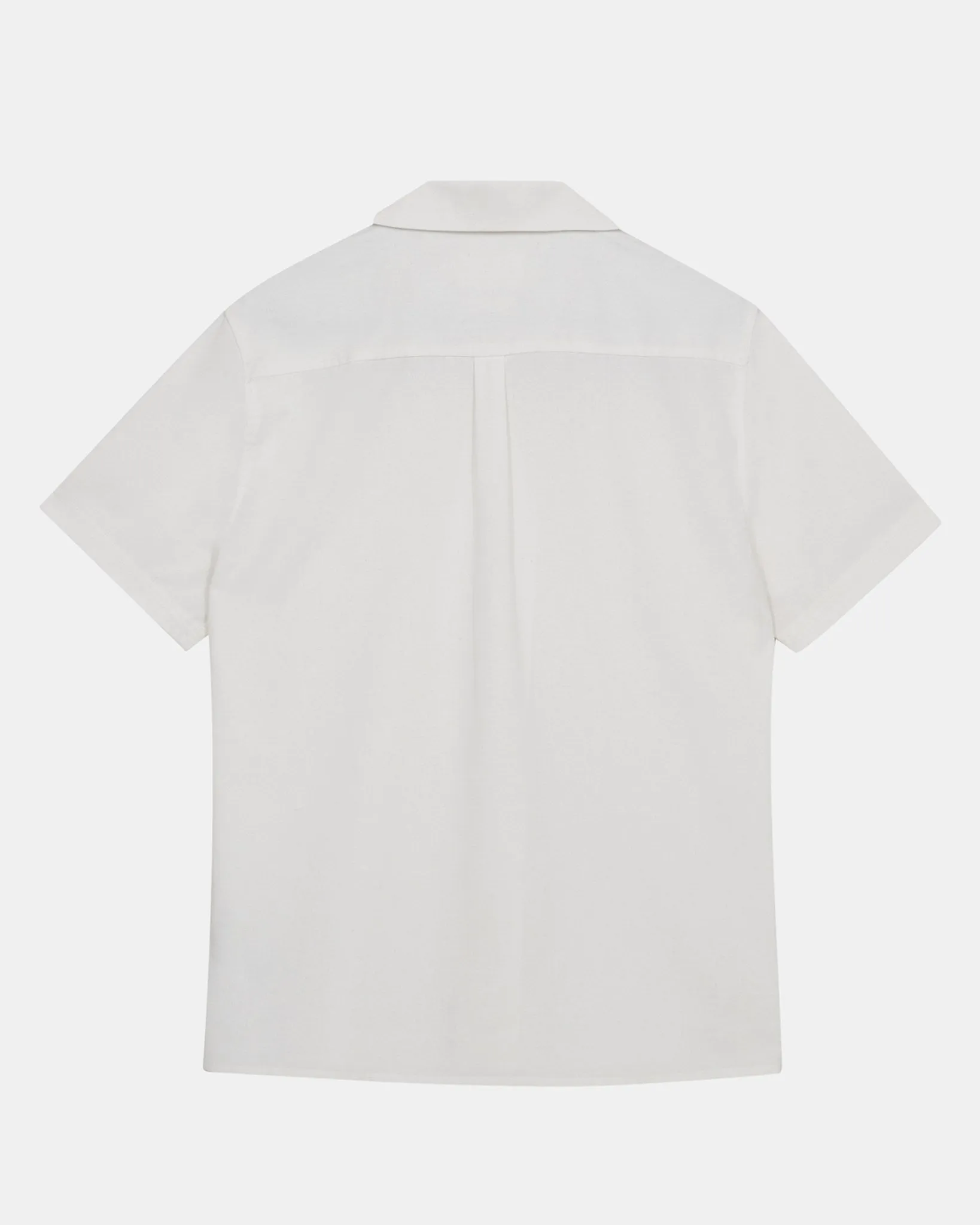 AKLEO S/S COT/LINEN SHIRT - Tofu sold by anerkjendt product image thumbnail 2